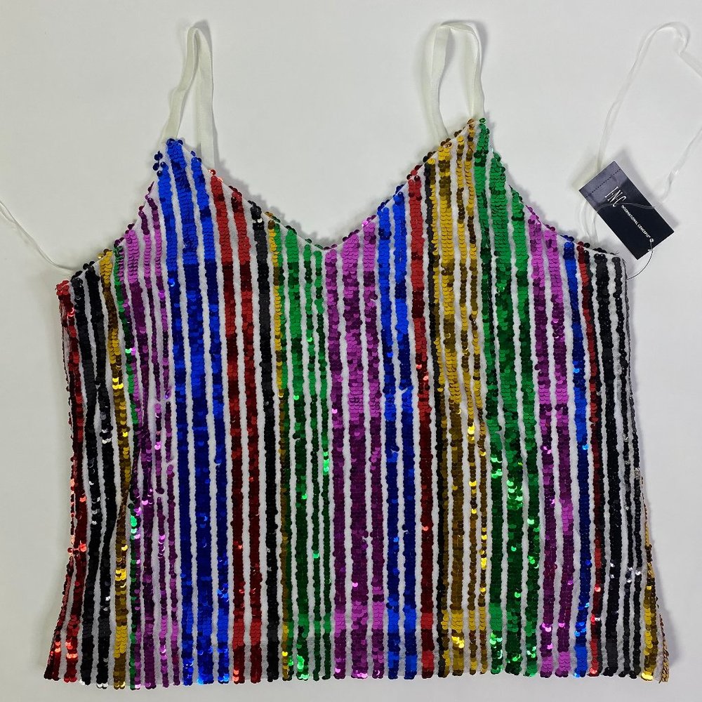 INC INTERNATIONAL CONCEPTS TOP, SIZE L, NWT
